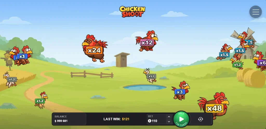 Chicken Shoot jeu casino